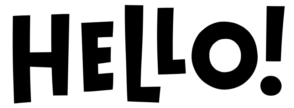 »Hello« Lettering Gif von Chris Campe All Things Letters – Chris Campe, Hamburg