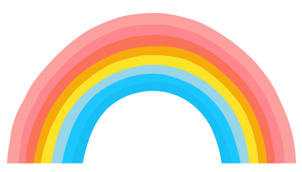 Regenbogen-Gif von Chris Campe All Things Letters – Chris Campe, Hamburg