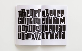 Doppelseite aus dem Buch »Alphabets«, Buch mit 50 Lettering Alphabeten von Chris Campe, in der Reihe 100for10, 2020 All Things Letters – Chris Campe, Hamburg