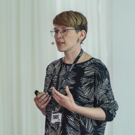 Chris Campe hält einen Vortrag beim Berlin Letters Festival 2019, Foto von Norman Posselt All Things Letters – Chris Campe, Hamburg