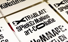 Letterpress print – Making Of Coverdesign von Chris Campe für das ART Magazin zum DADA Schwerpunkt, Januar 2016 All Things Letters – Chris Campe, Hamburg