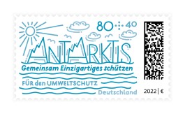 »Antarktis« unveröffentlichter Briefmarkenentwurf von Chris Campe, Hamburg All Things Letters – Chris Campe, Hamburg