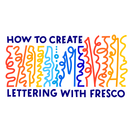 »How to create experimental lettering with Adobe Fresco« Vortrag von Chris Campe bei der Adobe MAX 2022 in Los Angeles