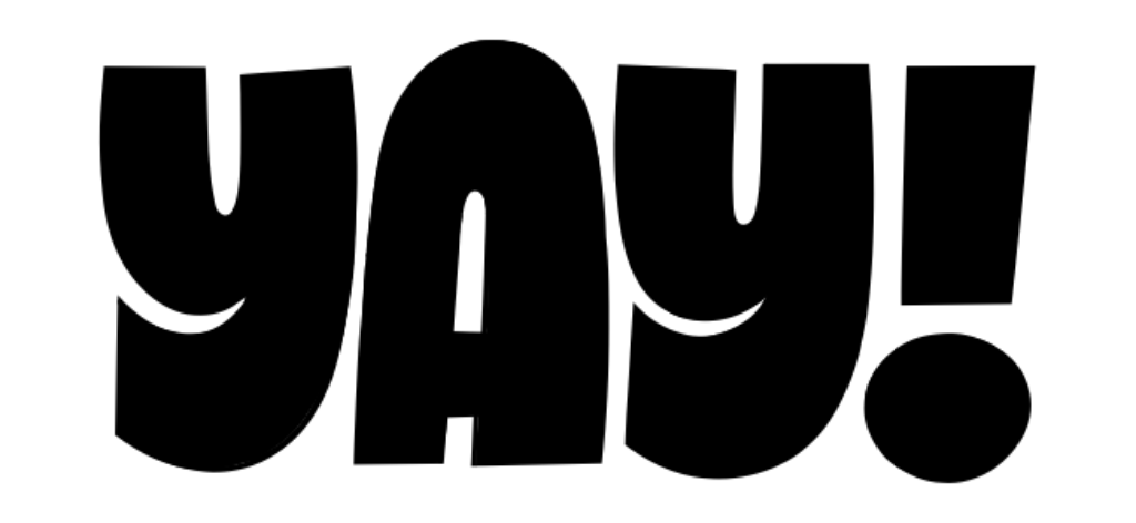 »YAY!« Lettering-Gif von Chris Campe All Things Letters – Chris Campe, Hamburg