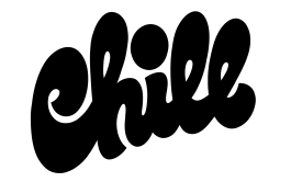 »Chill« Lettering-Illustration von Chris Campe, All Things Letters, Hamburg All Things Letters – Chris Campe, Hamburg