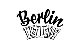 Lettering-Logo für das Berlin Letters Festival von Chris Campe, 2019 All Things Letters – Chris Campe, Hamburg