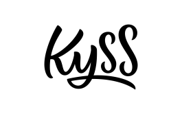 Lettering-Logo von Chris Campe für die Romance-Reihe »Kyss« im Rowohlt-Verlag All Things Letters – Chris Campe, Hamburg