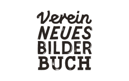 Lettering-Logo von Chris Campe für den Verein Neues Bilderbuch, Hamburg All Things Letters – Chris Campe, Hamburg