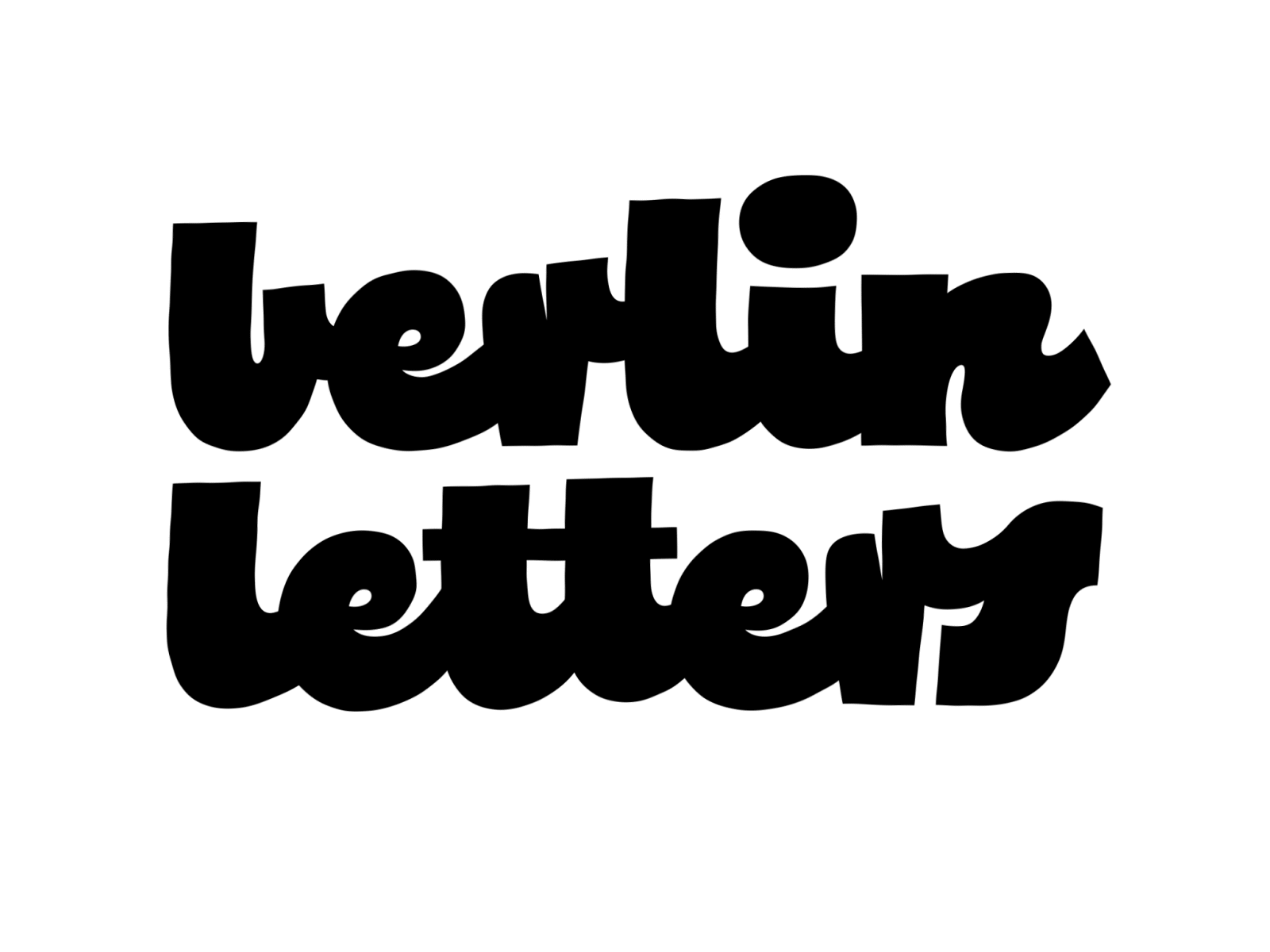 »Berlin Letters« animiertes Lettering-Logo für das Berlin Letters Festival von Chris Campe, 2024 All Things Letters – Chris Campe, Hamburg