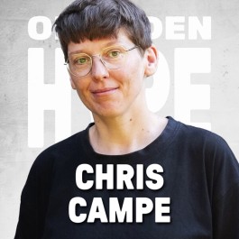 Chris Campe im Podcast »Ohne den Hype« Folge 147, Foto von Hari Klein All Things Letters – Chris Campe, Hamburg