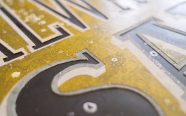 Detail »You Always Say That« Lettering-Collage von Chris Campe, 2012 All Things Letters – Chris Campe, Hamburg