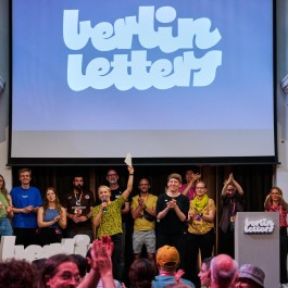 Berlin Letters Festival 2024 im silent green in Berlin-Wedding, Foto: Norman Posselt All Things Letters – Chris Campe, Hamburg