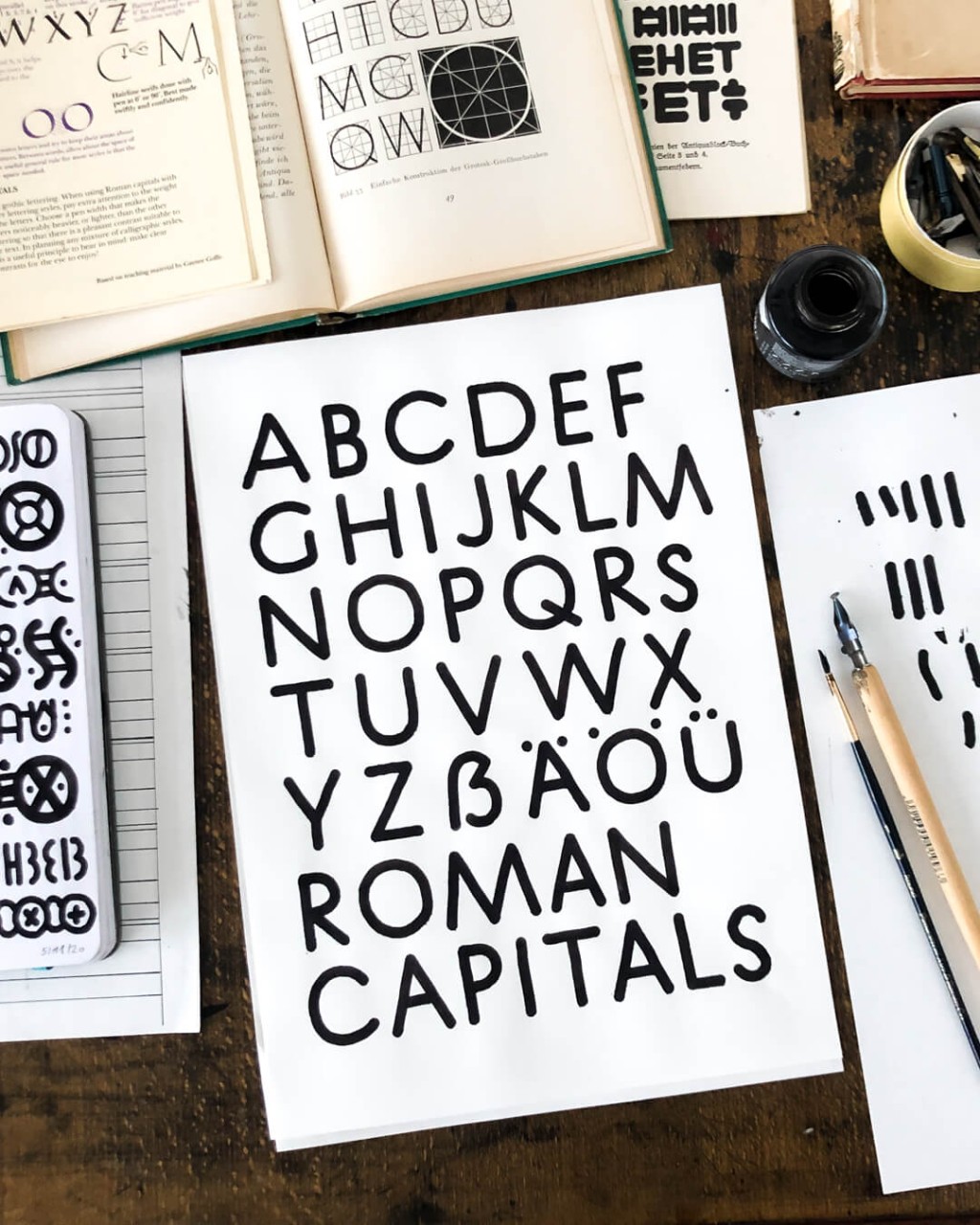 Online Course »Drawing Letters« - All Things Letters