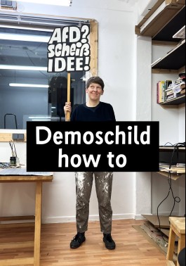 Demoschild-Tutorial von Chris Campe All Things Letters – Chris Campe, Hamburg