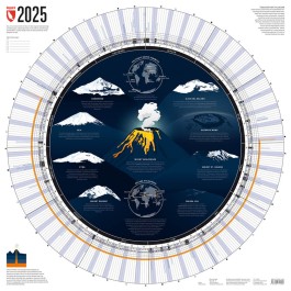 Kreiskalender von Lana Bragin, Marmota Maps All Things Letters – Chris Campe, Hamburg