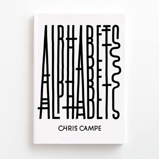 Cover des Buchs »Alphabets«, Buch mit 50 Lettering Alphabeten von Chris Campe, 2020