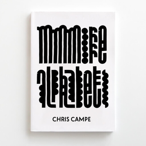 Cover des Buchs »More Alphabets«, Buch mit 50 Lettering-Alphabeten von Chris Campe, 2026