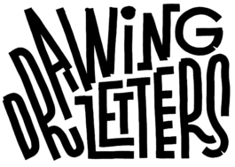 black handdrawn letters on white ground »Drawing Letters« Online Lettering Course by Chris Campe All Things Letters – Chris Campe, Hamburg